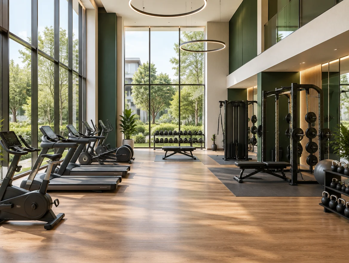 Clubhouse gym